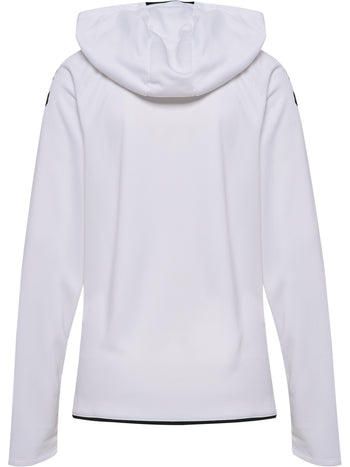HUMMEL Core 2.0 Zip Hoodie Damen (white/black)