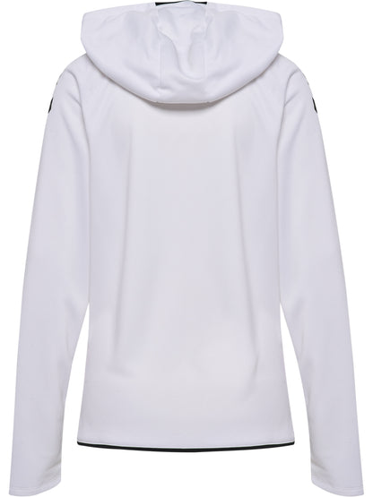 HUMMEL Core 2.0 Zip Hoodie Damen (white/black)