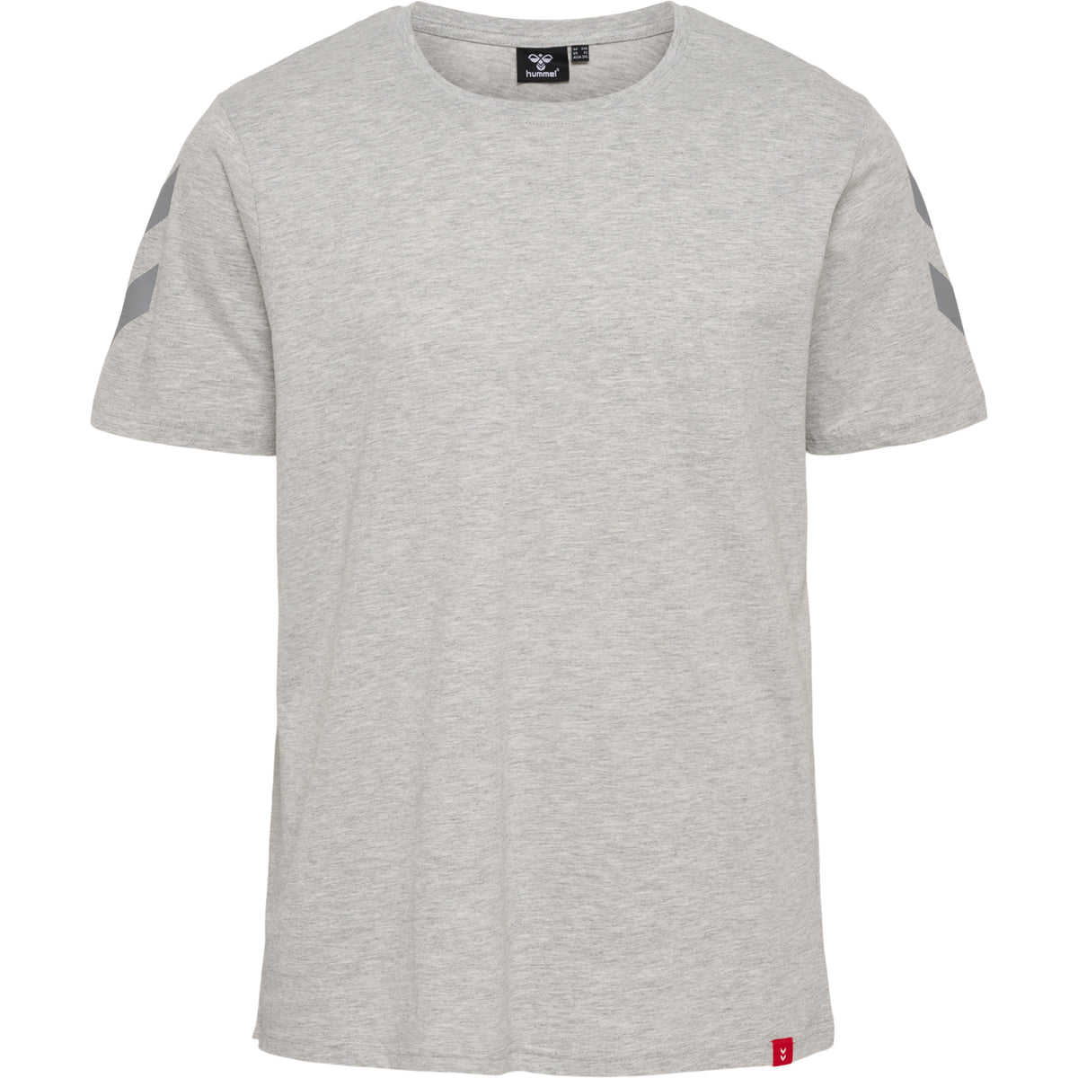 HUMMEL Legacy Chevron T-Shirt Plus (grey melange)