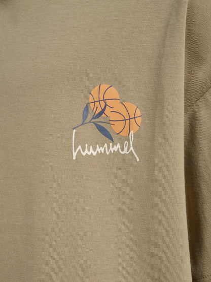 HUMMEL Mio Boxy T-Shirt S/S Kind (silver mink)