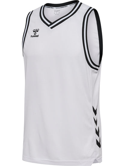 HUMMEL Basket Jersey S/l (white/black)