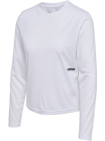 HUMMEL Pulse Workout T-Shirt L/S Damen (white)