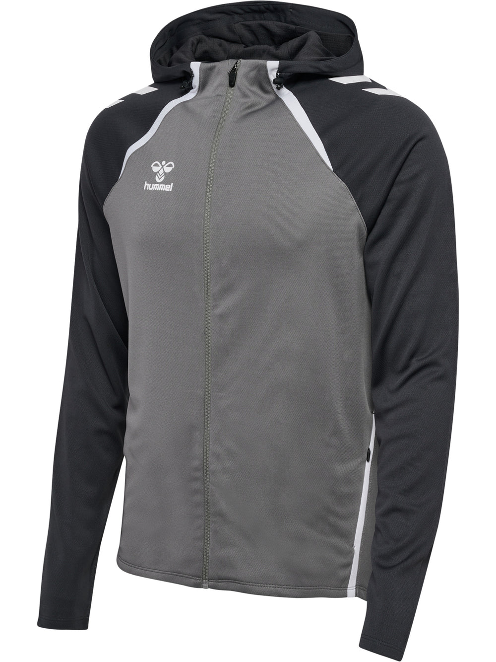 HUMMEL Lead 2.0 Zip Hoodie (steel gray/asphalt)
