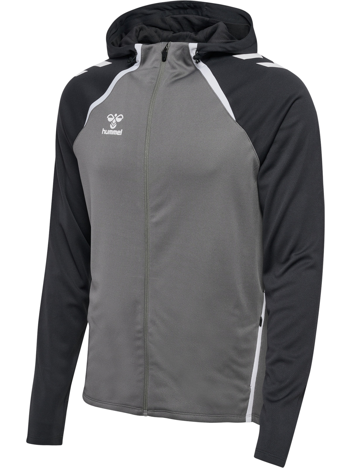 HUMMEL Lead 2.0 Zip Hoodie (steel gray/asphalt)