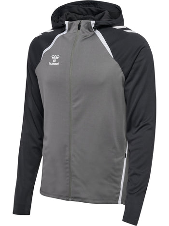 HUMMEL Lead 2.0 Zip Hoodie (steel gray/asphalt)