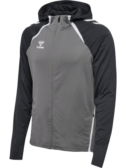 HUMMEL Lead 2.0 Zip Hoodie (steel gray/asphalt)