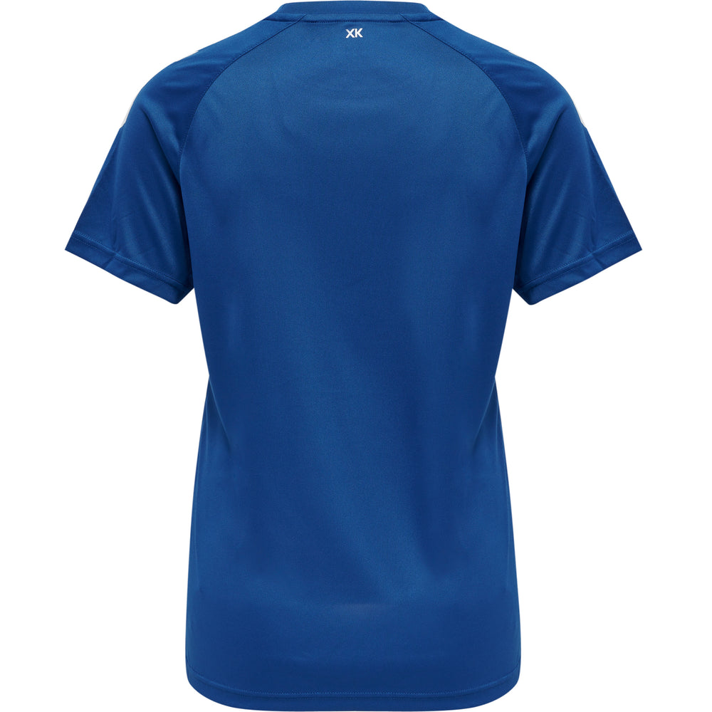 HUMMEL Core XK Core Poly Tee S/S Damen (true blue)