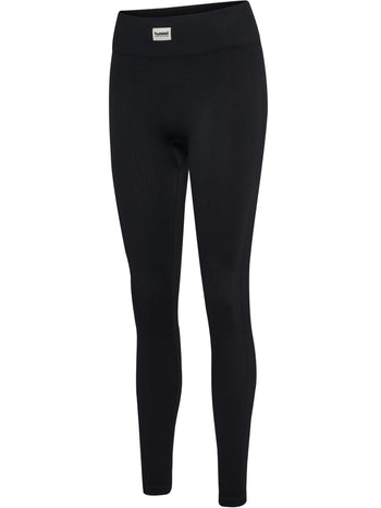 HUMMEL Pulse Seamless Rib Mw Tights Damen (black)