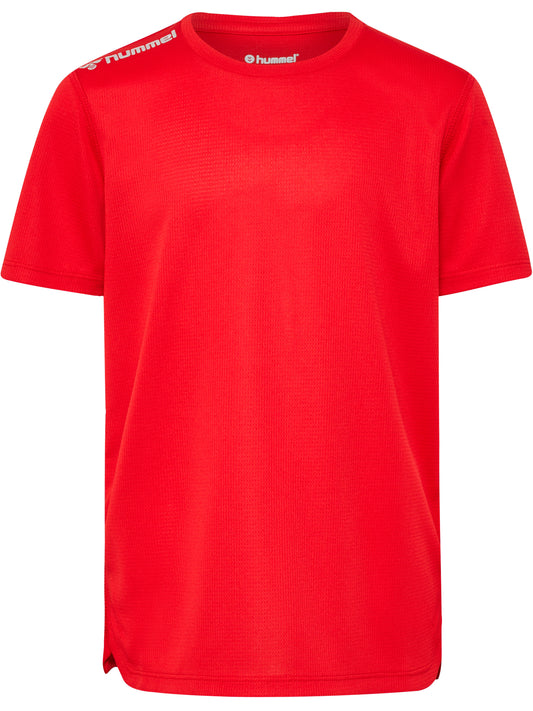 HUMMEL Run Jersey S/S Unisex Kind Rot