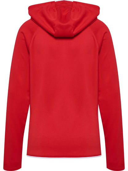 HUMMEL Core 2.0 Zip Hoodie Damen (true red/white)