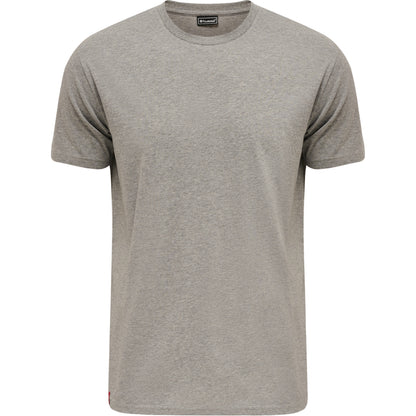 HUMMEL Red Basic T-Shirt S/S (grey melange)