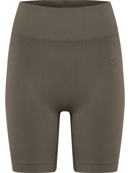 HUMMEL Flow Short Tights Damen (major brown)