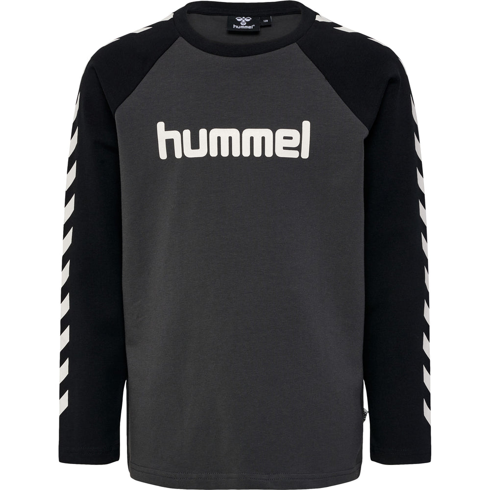 HUMMEL Boys T-Shirt L/S Kind (asphalt)