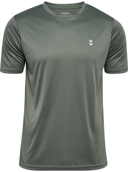 HUMMEL Pulse Training T-Shirt S/S (castor gray)