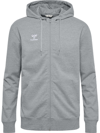 HUMMEL Go 2.0 Zip Hoodie Herren Grau