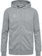 HUMMEL Go 2.0 Zip Hoodie Herren Grau