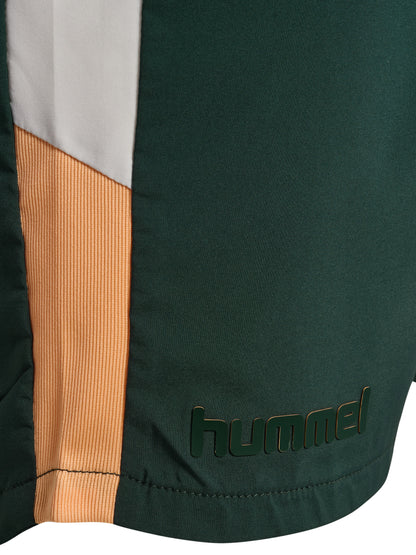 HUMMEL BLAZE27 Pro Training Shorts (darkest spruce/buttercream)