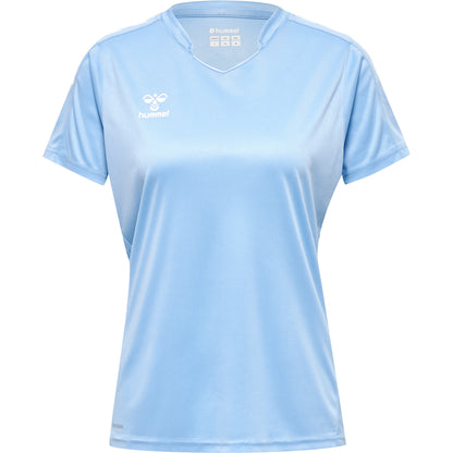 HUMMEL Core XK Poly Jersey S/S Damen (argentina blue)