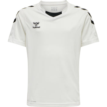 HUMMEL Core Xk Poly Jersey S/S Unisex Kind Weiß