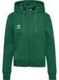 HUMMEL Go 2.0 Zip Hoodie Damen Grün
