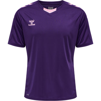 HUMMEL Core Xk Poly Jersey S/S Herren Violett