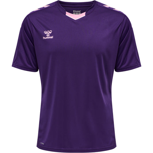 HUMMEL Core Xk Poly Jersey S/S Herren Violett