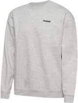 HUMMEL Keeper Graphic Crewneck (light grey melange)