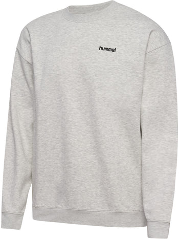HUMMEL Keeper Graphic Crewneck (light grey melange)