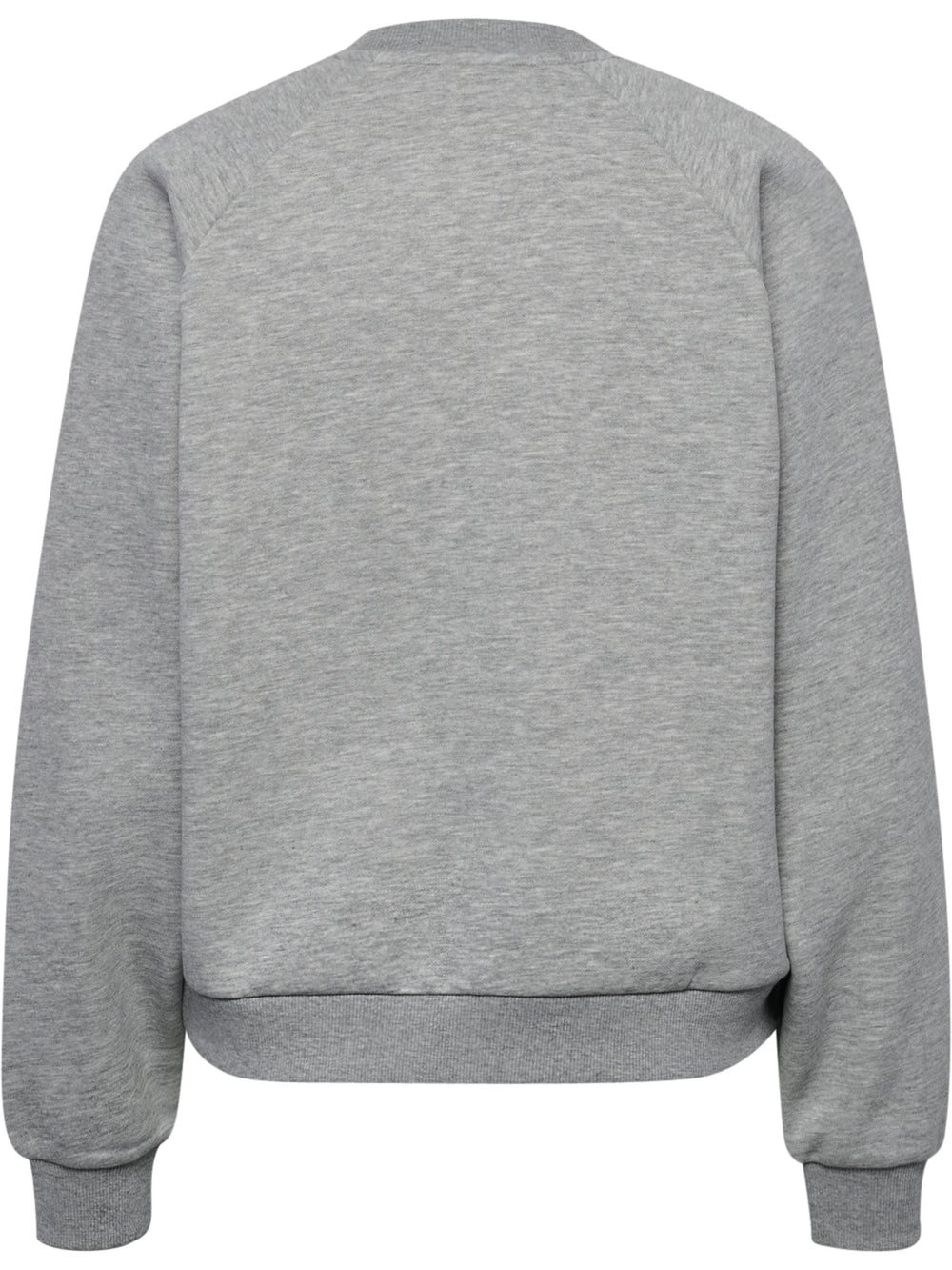 HUMMEL Keeper Boxy Graphic Crewneck Damen (light grey melange/dress blues)