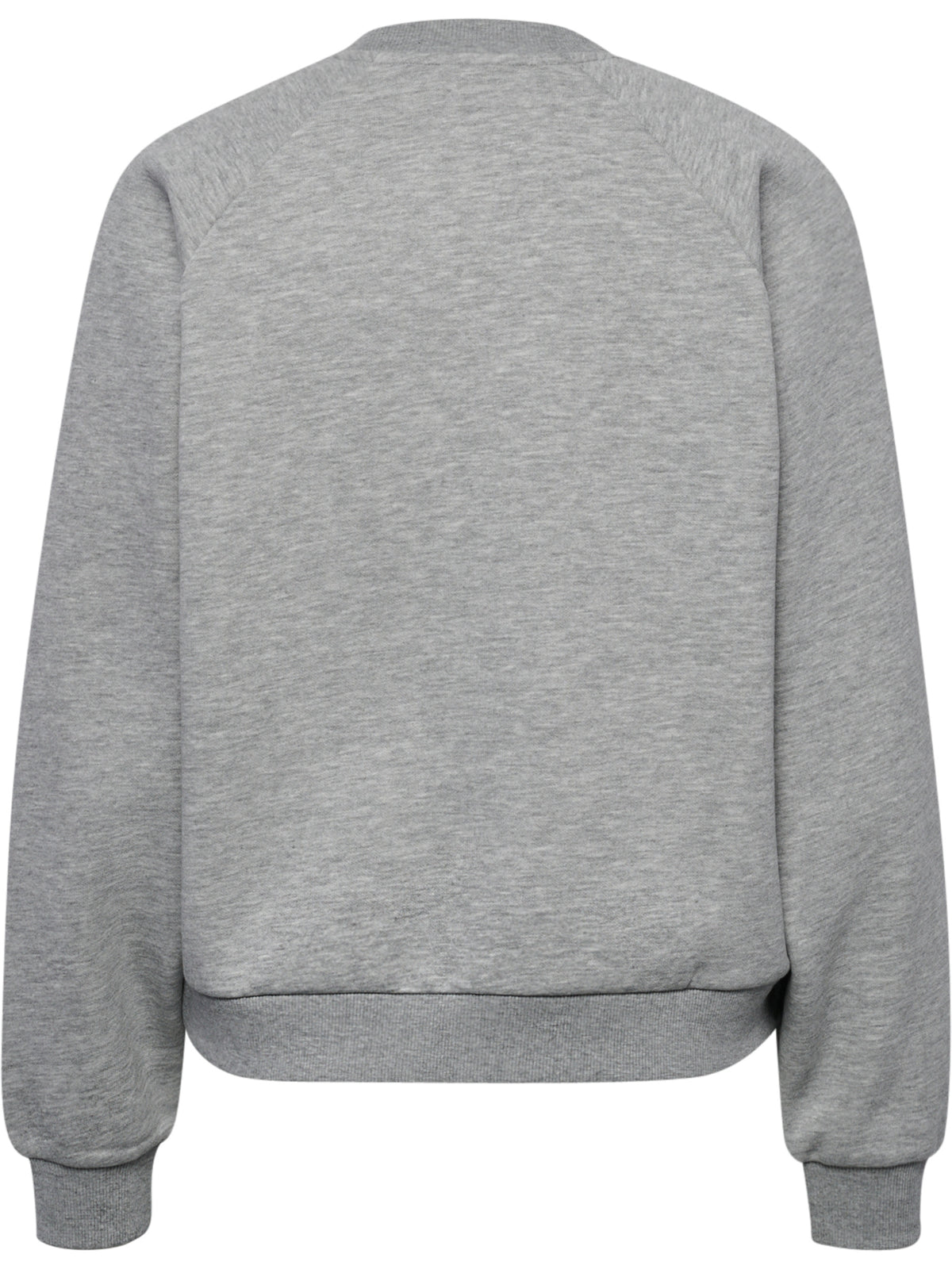HUMMEL Keeper Boxy Graphic Crewneck Damen (light grey melange/dress blues)