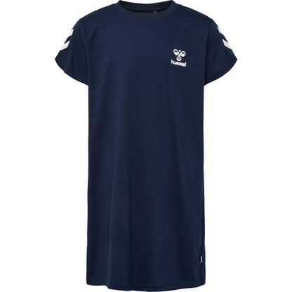 HUMMEL Mille T-Shirt Dress S/S Kind (black iris)