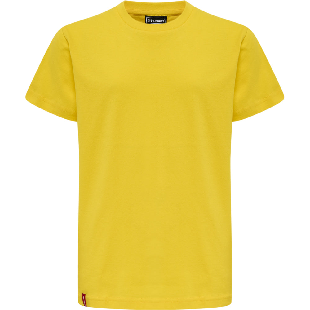 HUMMEL Red Basic T-Shirt S/S Unisex Kind Gelb