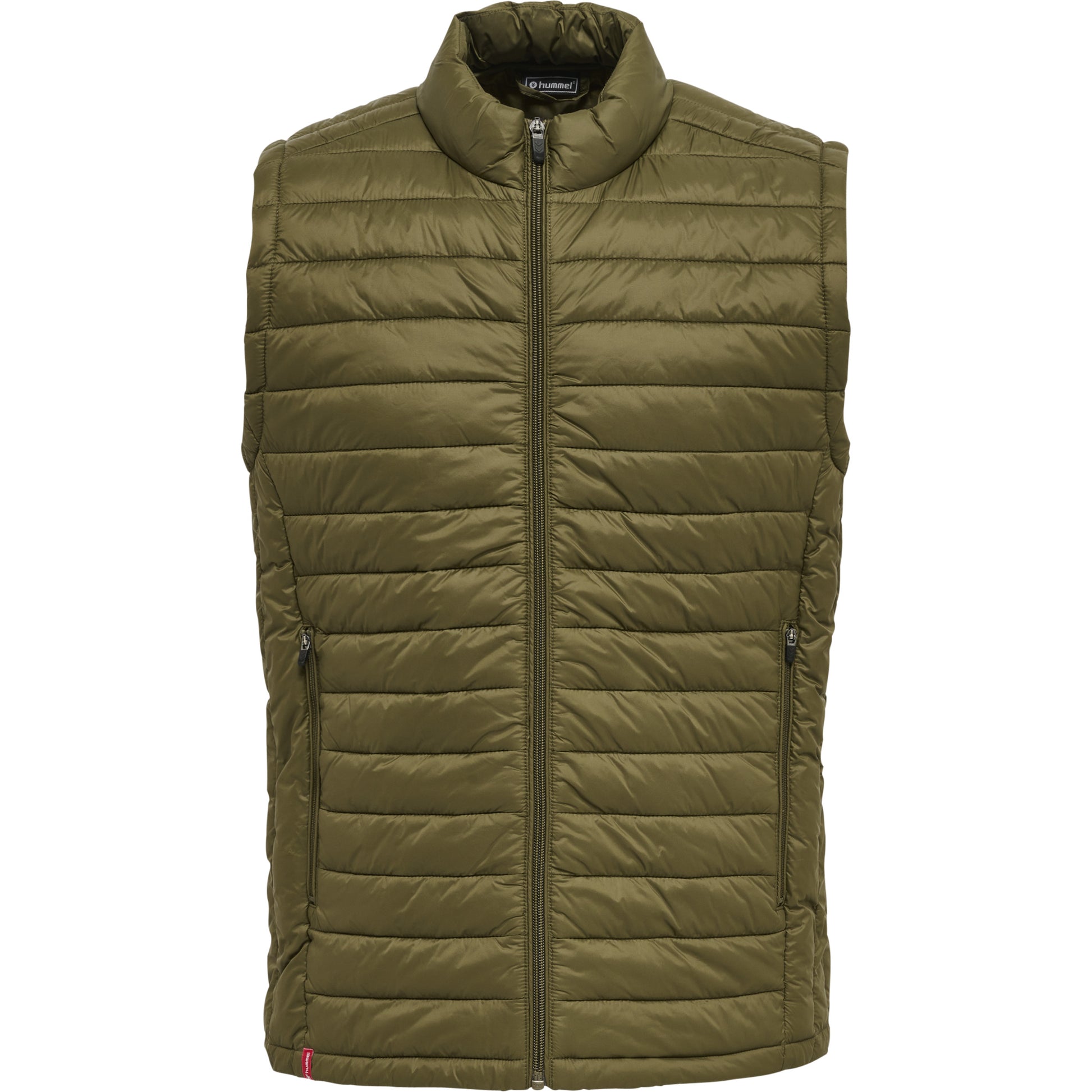 HUMMEL Red Quilted Waistcoat Herren Grün