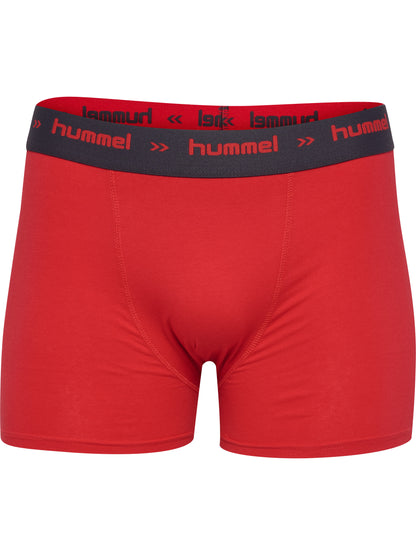 HUMMEL Rise 3-Pack Boxers (nine iron/white/true red)
