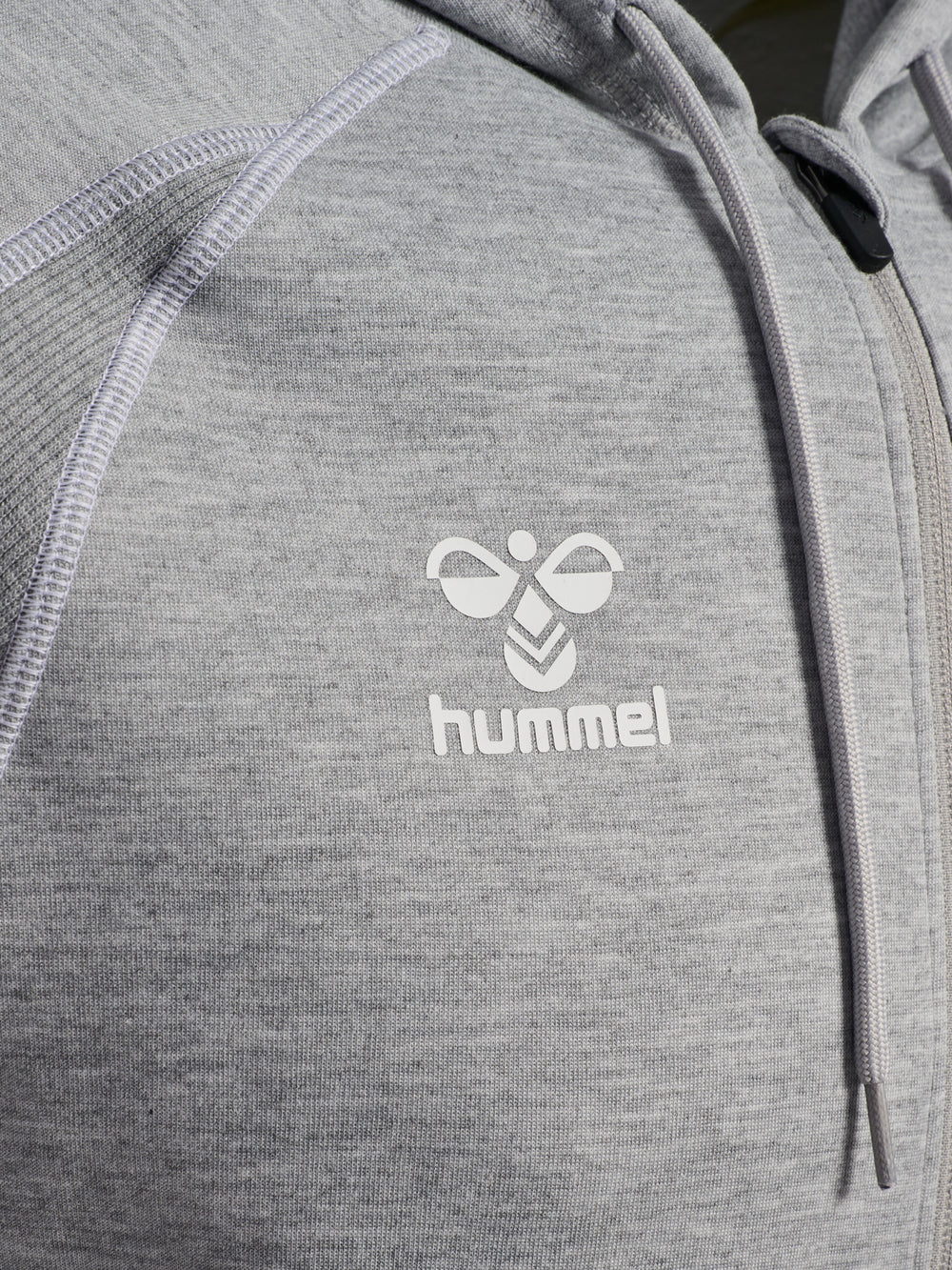 HUMMEL Move 2.0 Zip Hoodie (grey melange)