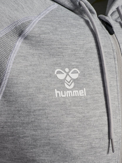 HUMMEL Move 2.0 Zip Hoodie (grey melange)