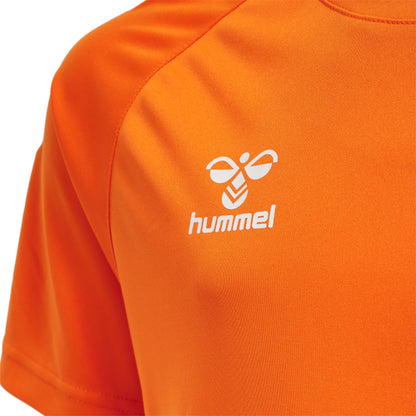 HUMMEL Core XK Core Poly Tee S/S Kind (orange tiger)