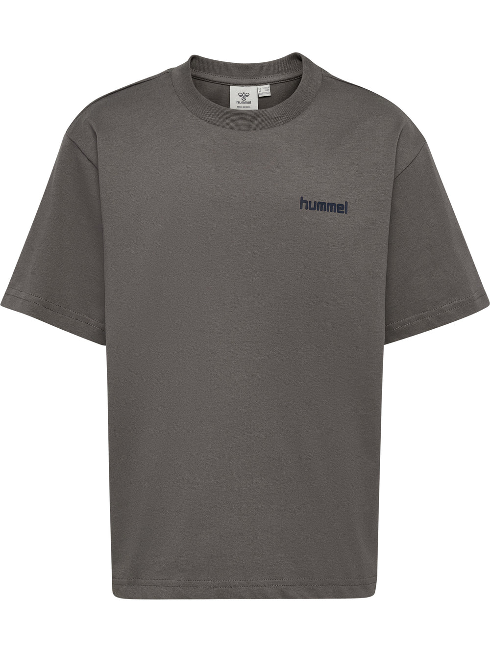 HUMMEL Loose Graphic T-Shirt S/S Kind (dark gull gray)