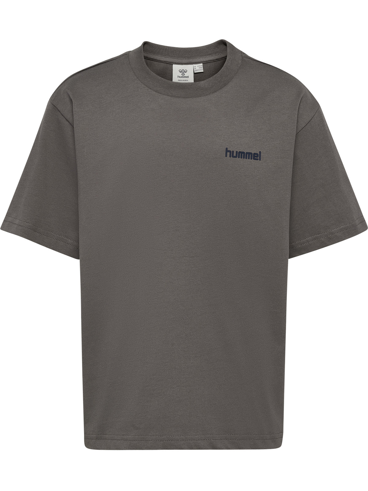 HUMMEL Loose Graphic T-Shirt S/S Kind (dark gull gray)