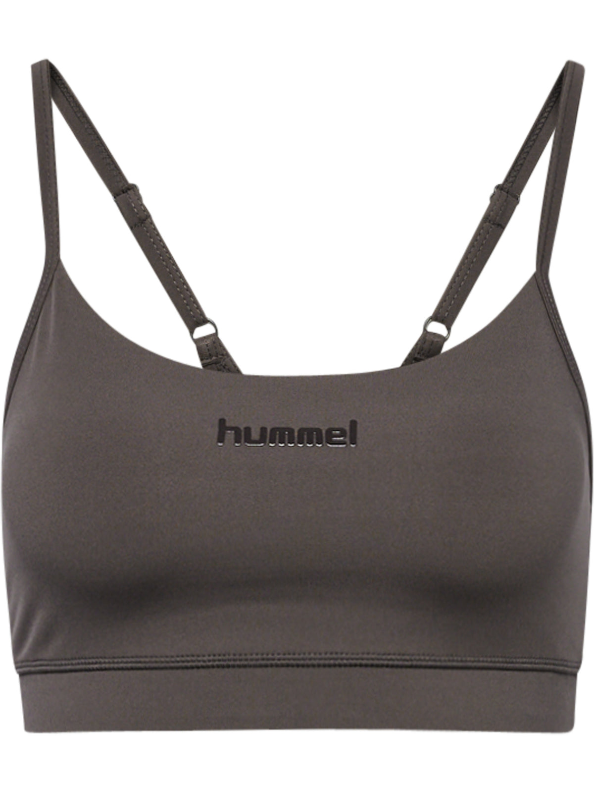 HUMMEL Prima Medium Support Bra Damen (dark gull gray)