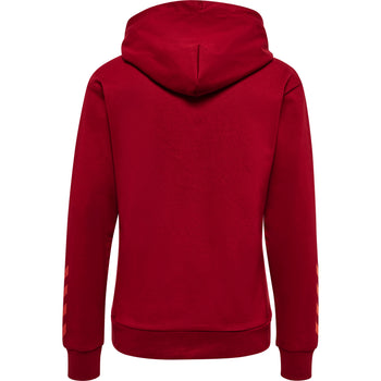 HUMMEL Offgrid Cotton Hoodie Wo Damen (rhubarb/nasturtium)