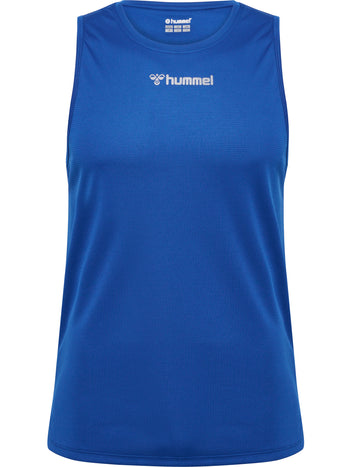 HUMMEL Run Singlet S/L Herren Blau