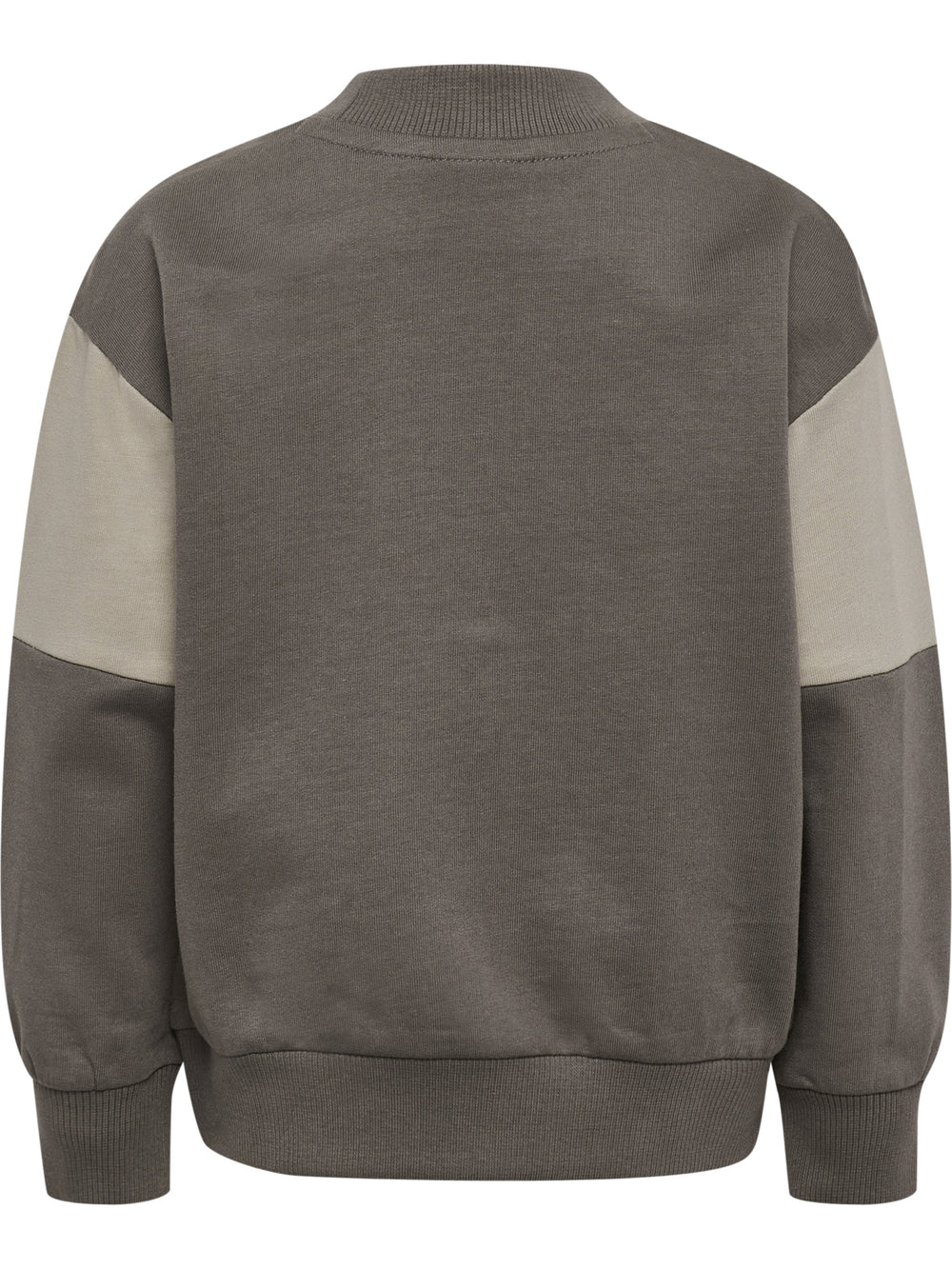 HUMMEL Mini Loose Block Sweatshirt Kind (dark gull gray)