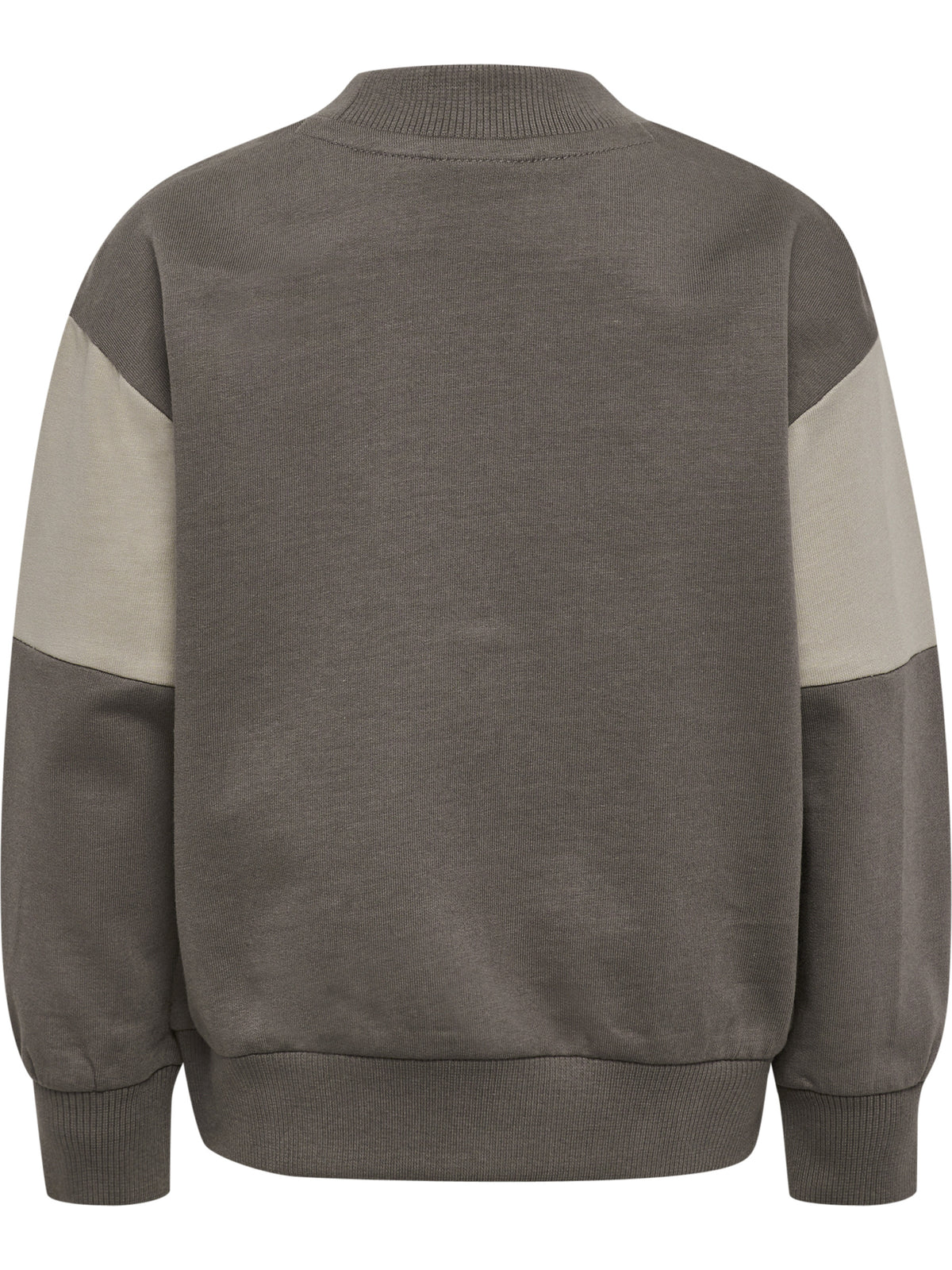 HUMMEL Mini Loose Block Sweatshirt Kind (dark gull gray)