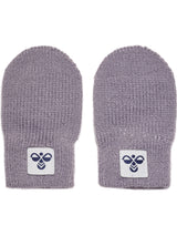 HUMMEL Mini Knit Mittens 2-Pack Kind (gray ridge)