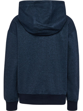 HUMMEL Loose Dnm Zip Hoodie Bee Kind (dress blues)