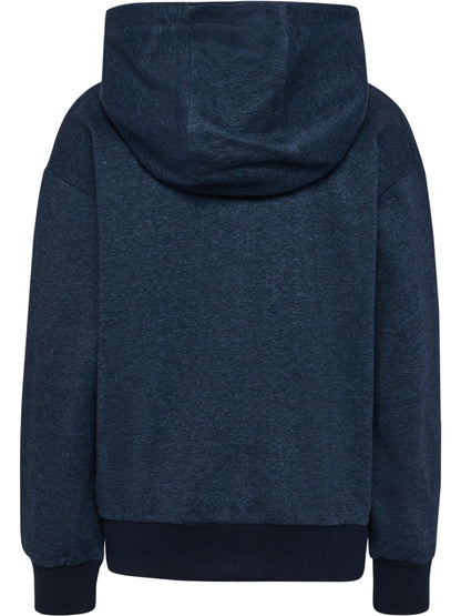 HUMMEL Loose Dnm Zip Hoodie Bee Kind (dress blues)