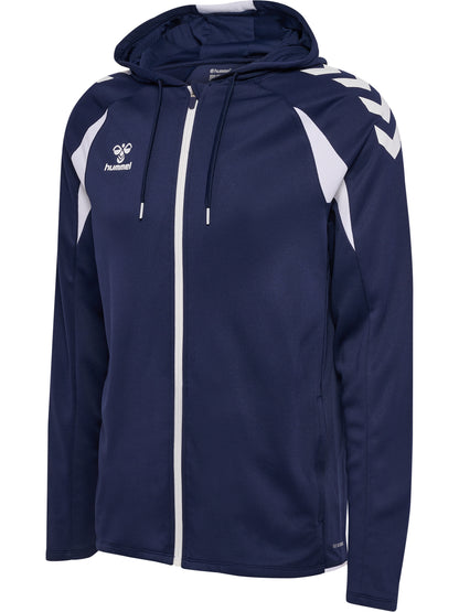 HUMMEL Core 2.0 Zip Hoodie (marine/white)