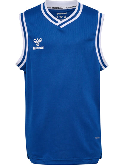 HUMMEL Basket Jersey S/l Kind (true blue/white)