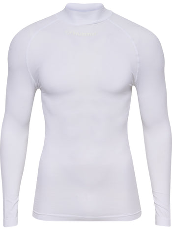 HUMMEL Bl Comfort 2.0 Mockneck Tee L/S Herren Weiß